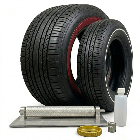 DIY Whitewall Machine Drill Powered Roller Kit