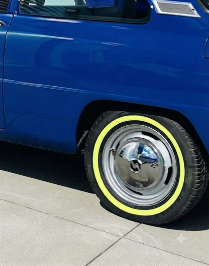 WHITEWALL TYRE PAINT -  FLURO YELLOW 125ML