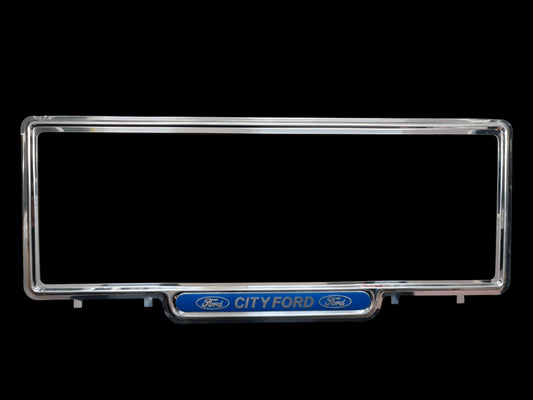 Genuine Retro City Ford Classic License Plate Covers - Pair